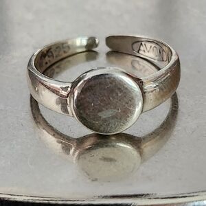 Vintage Avon Sterling Silver 925 Adjustable Women's Toe Ring